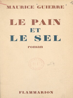 cover image of Le pain et le sel